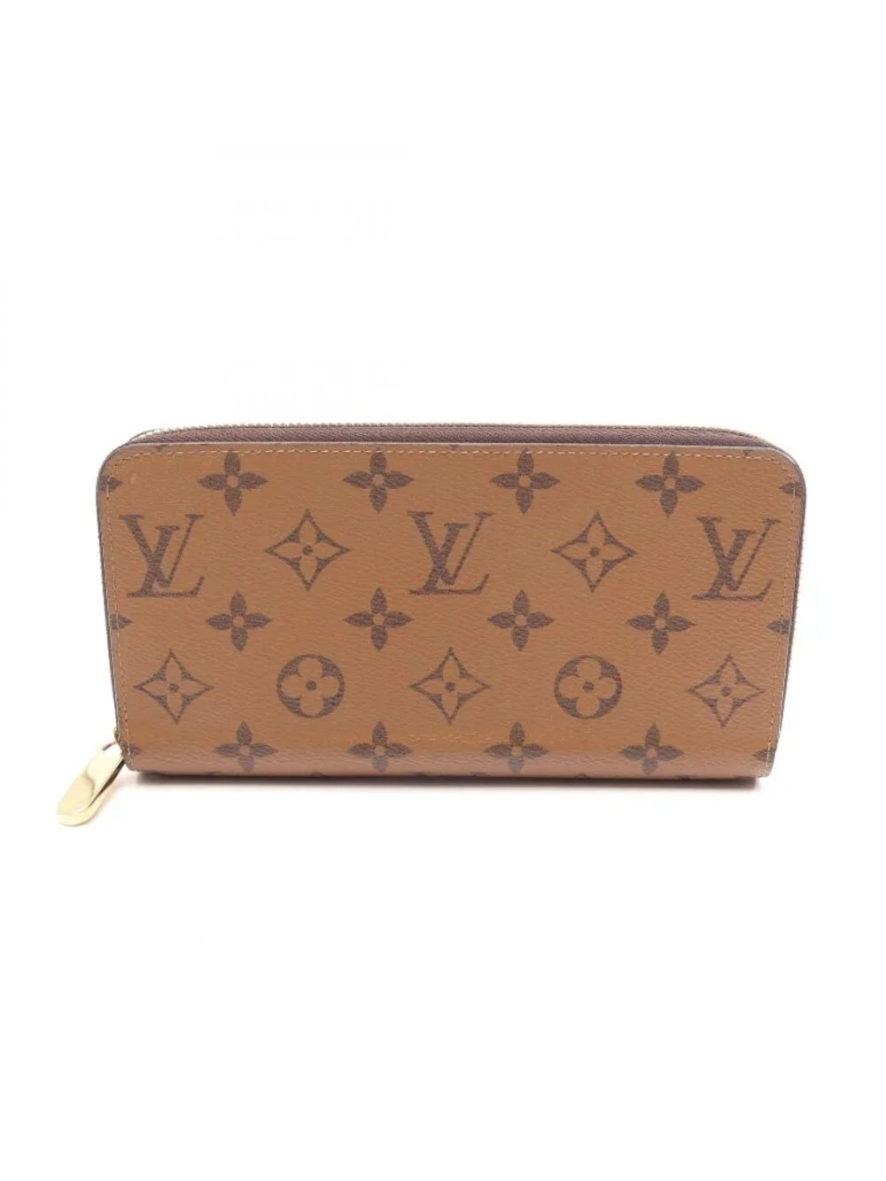Louis Vuitton Round Wallet Zippy Monogram Reverse